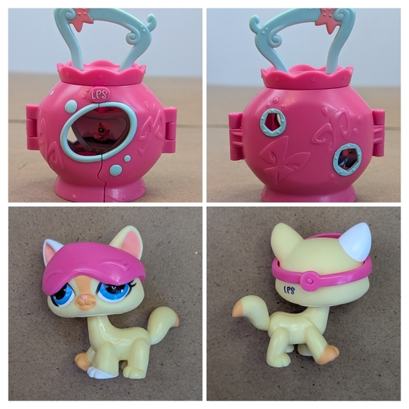 LPS | Bundle of Figures & Cat Snooze 'n Slumber Mini Pet Carrier Set - Picture 11 of 12